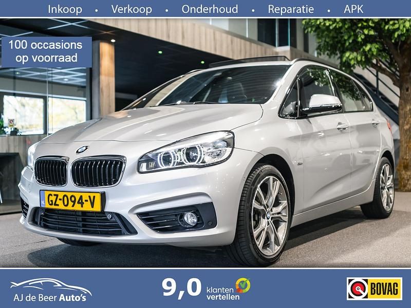 Occasion BMW 218 Sport Line 136 PK (100 kW) 2015 Grijs Stationwagen