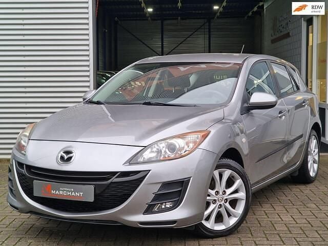 Grijs Gebruikt 2012 Mazda 3 Hatchback | € 6.399 (Super prijs) - Afbeelding 1/4