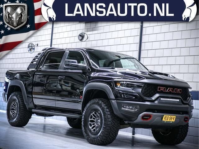 Zwart Gebruikt 2022 Dodge Ram Pickup | € 99.850 (Eerlijke prijs) - Afbeelding 1/4