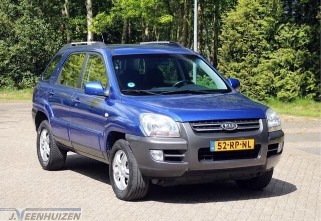 Blauw Gebruikt 2005 Kia Sportage 2 SUV | € 1.999 (Eerlijke prijs) - Afbeelding 1/4