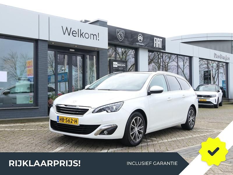 Wit Gebruikt 2015 Peugeot 308 Allure Stationwagen | € 9.990 (Iets duurder) - Afbeelding 1/4