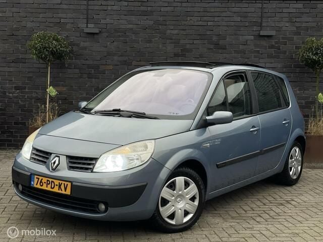 Blauw Gebruikt 2004 Renault Scénic II Luxe MPV | € 1.495 (Goede deal) - Afbeelding 1/4
