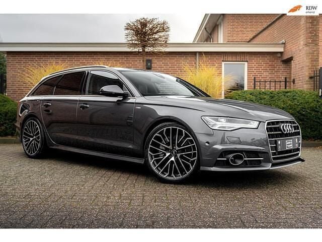 Grijs Gebruikt 2018 Audi A6 S-Line Stationwagen | € 26.950 (Super prijs) - Afbeelding 1/4