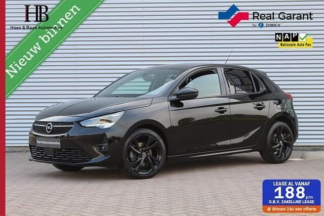 Zwart Gebruikt 2020 Opel Corsa GS Line Hatchback | € 13.445 (Eerlijke prijs) - Afbeelding 1/4