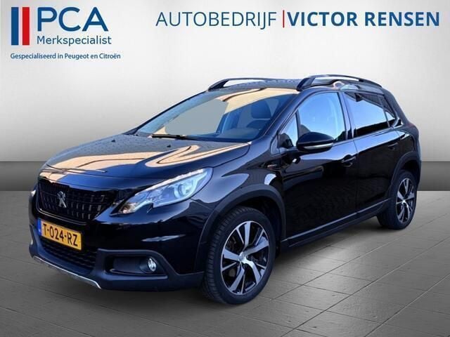 Zwart Gebruikt 2019 Peugeot 2008 GT-line SUV | € 17.950 (Iets duurder) - Afbeelding 1/4