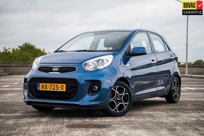 Blauw Gebruikt 2016 Kia Picanto Hatchback | € 6.945 (Eerlijke prijs) - Afbeelding 1/4