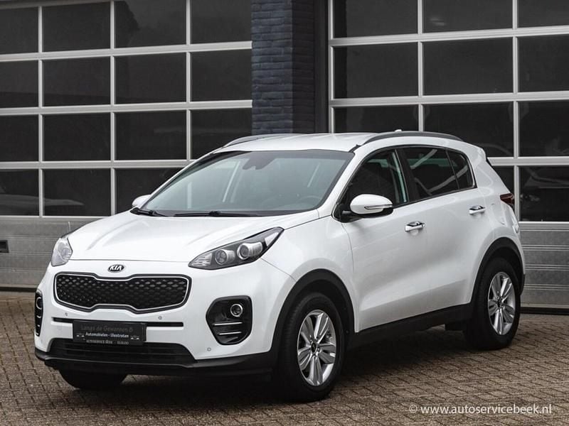 Wit Gebruikt 2018 Kia Sportage SUV | € 18.500 (Eerlijke prijs) - Afbeelding 1/4