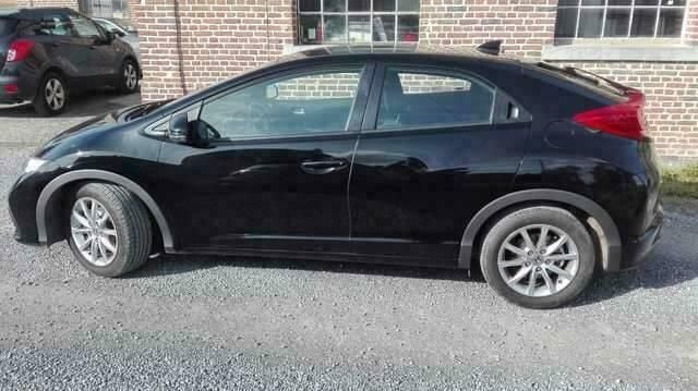 Zwart Gebruikt 2012 Honda Civic Sport Sedan | € 6.500 (Super prijs) - Afbeelding 1/4