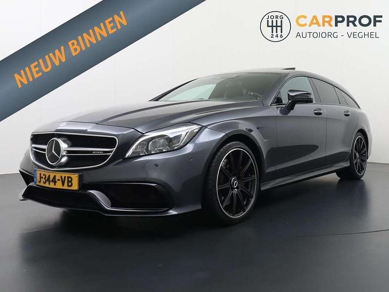 Grijs Gebruikt 2016 Mercedes CLS63 AMG Shooting Brake AMG Stationwagen | € 54.995 - Afbeelding 1/4