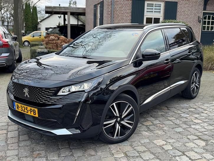 Zwart Gebruikt 2022 Peugeot 5008 GTi SUV | € 25.535 (Eerlijke prijs) - Afbeelding 1/4