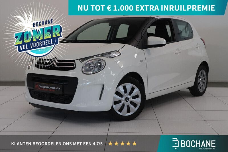 Wit Gebruikt 2021 Citroën C1 Feel Hatchback | € 10.195 (Goede deal) - Afbeelding 1/4
