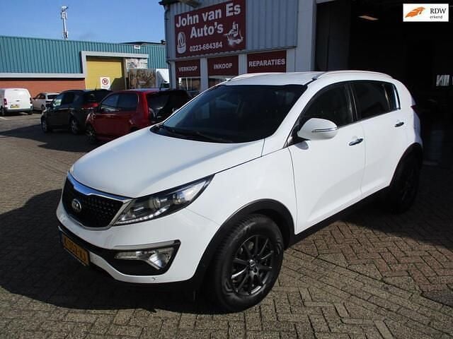 Wit Gebruikt 2014 Kia Sportage Comfort SUV | € 10.950 (Eerlijke prijs) - Afbeelding 1/4