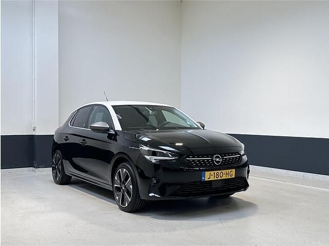 Zwart Gebruikt 2020 Opel Corsa-e Elegance Hatchback | € 14.449 (Eerlijke prijs) - Afbeelding 1/4
