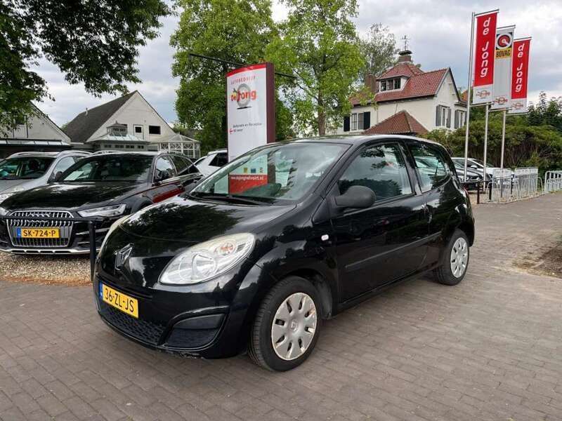 Zwart, andere lak Gebruikt 2008 Renault Twingo Authentique Hatchback | € 2.950 (Eerlijke prijs) - Afbeelding 1/4
