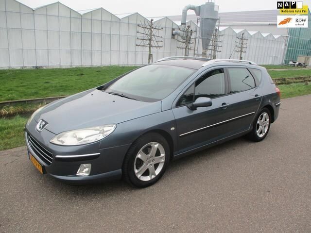 Grijs, metallic lak Gebruikt 2005 Peugeot 407 Stationwagen | € 1.950 (Iets duurder) - Afbeelding 1/4
