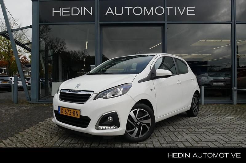 Wit Gebruikt 2021 Peugeot 108 Allure Hatchback | € 10.745 (Eerlijke prijs) - Afbeelding 1/4