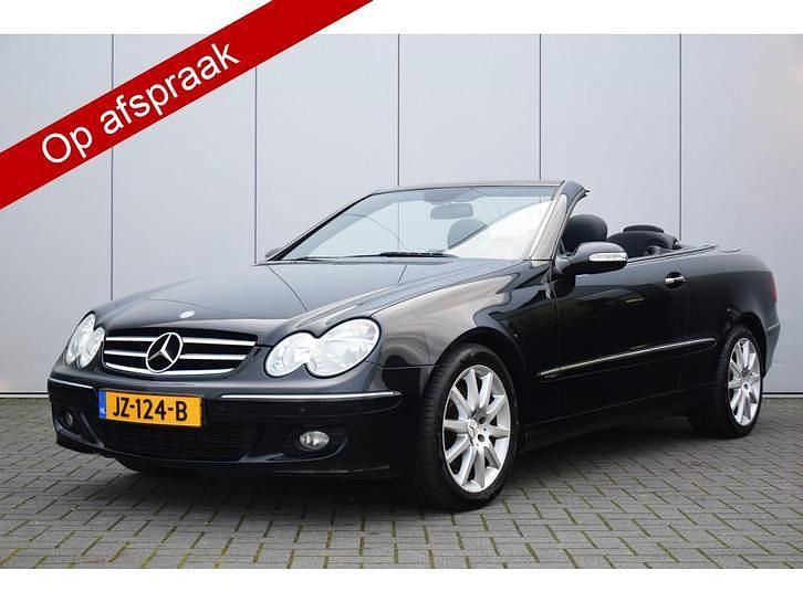 Occasion Mercedes CLK200 Avantgarde 184 PK (135 kW) 2007 Zwart Cabriolet