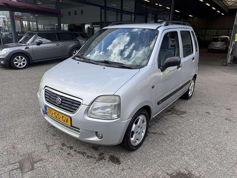 Grijs Gebruikt 2001 Suzuki Wagon R+ GL Stationwagen | € 390 (Goede deal) - Afbeelding 1/4