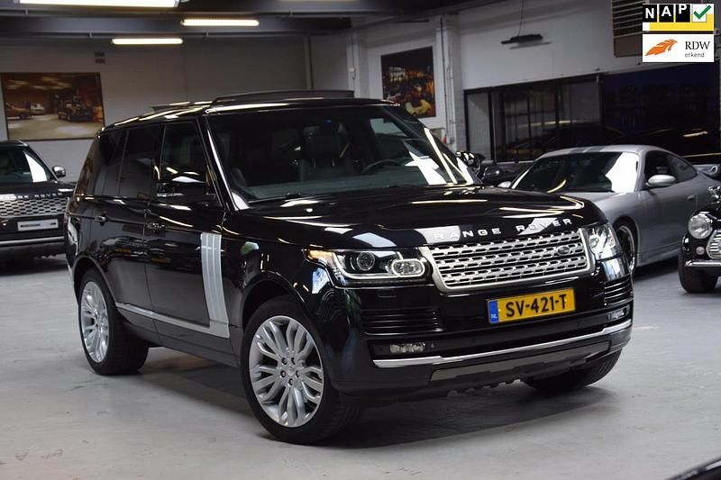 Zwart Gebruikt 2014 Land Rover Range Rover HSE SUV | € 29.800 (Goede deal) - Afbeelding 1/4