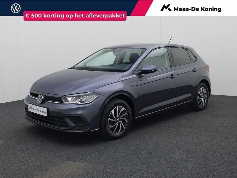 Grijs Gebruikt 2023 VW Polo Life Hatchback | € 17.740 (Goede deal) - Afbeelding 1/4