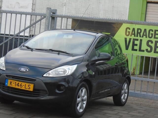 Zwart Gebruikt 2012 Ford Ka Cool & Sound Edition Hatchback | € 3.999 (Eerlijke prijs) - Afbeelding 1/4