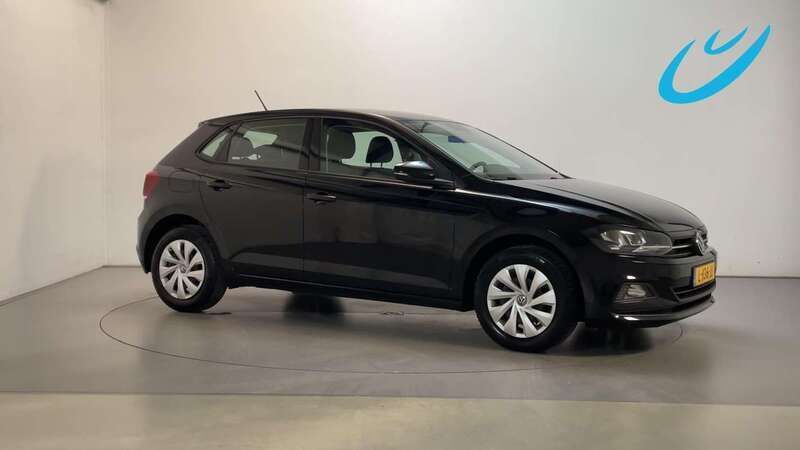 Zwart Gebruikt 2021 VW Polo Comfortline Hatchback | € 12.900 (Super prijs) - Afbeelding 1/3