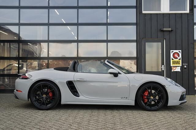 Occasion Porsche 718 Boxster GTS Sport 366 PK (269 kW) 2018 Grijs Cabriolet