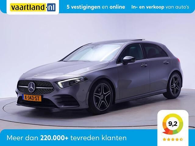 Grijs Gebruikt 2021 Mercedes A180 AMG line Hatchback | € 24.945 (Eerlijke prijs) - Afbeelding 1/3