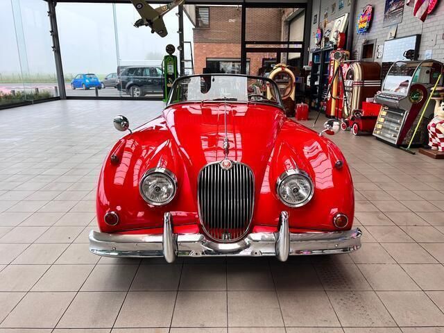 Occasion Jaguar XK 265 PK (194 kW) 1958 Rood Cabriolet