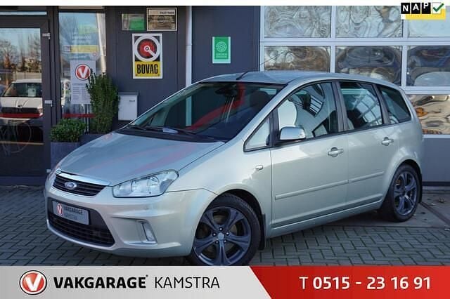 Bruin (metallic) Gebruikt 2009 Ford C-MAX Ghia MPV | € 2.950 (Eerlijke prijs) - Afbeelding 1/3