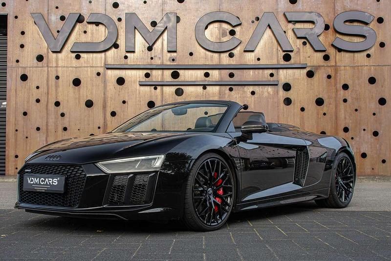 Zwart Gebruikt 2017 Audi R8 Spyder Advanced Cabriolet | € 139.900 - Afbeelding 1/4