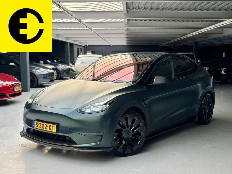 Groen Gebruikt 2023 Tesla Model Y Performance SUV | € 37.950 (Iets duurder) - Afbeelding 1/4