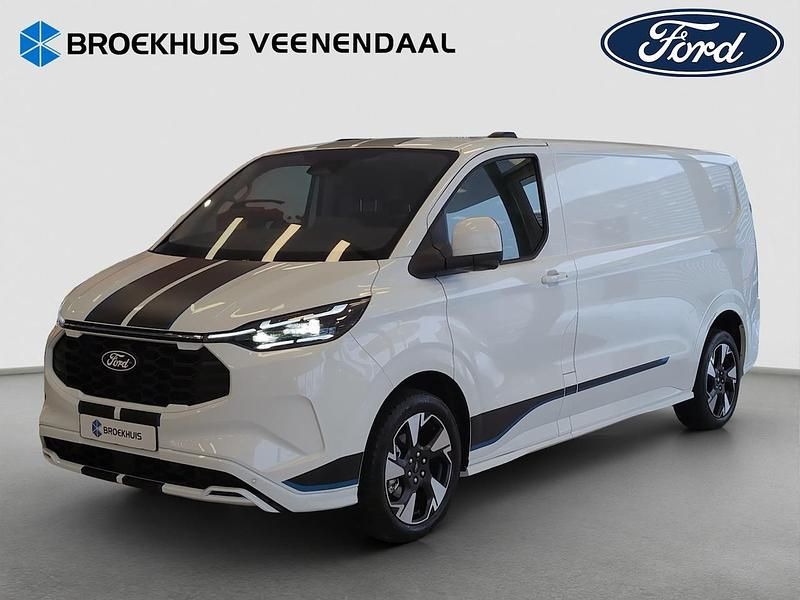 Wit Nieuw 2025 Ford Transit Custom Sport | € 47.300 (Super prijs) - Afbeelding 1/4
