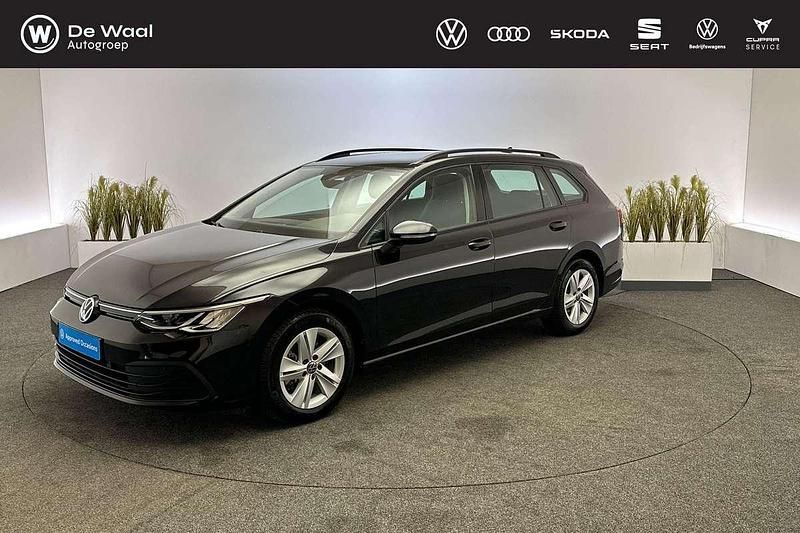 Zwart Gebruikt 2023 VW Golf VIII Life Stationwagen | € 22.895 (Eerlijke prijs) - Afbeelding 1/3