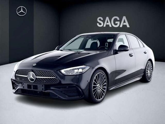 Occasion Mercedes C200 AMG 2024 Zwart Sedan