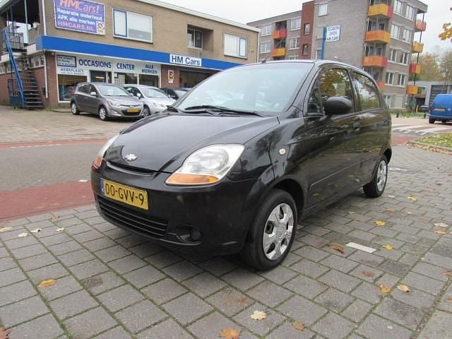 Zwart Gebruikt 2008 Chevrolet Matiz Hatchback | € 1.750 (Eerlijke prijs) - Afbeelding 1/4