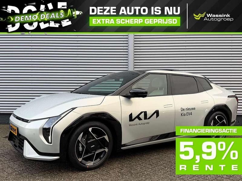 Grijs Nieuw 2025 Kia EV4 GT Sedan | € 49.795 (Eerlijke prijs) - Afbeelding 1/4