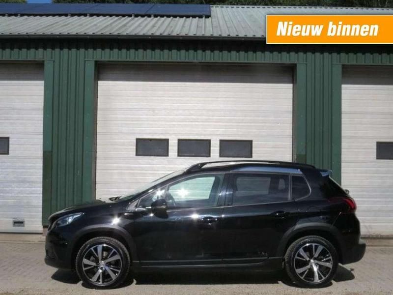 Zwart Gebruikt 2017 Peugeot 2008 GT-line SUV | € 8.450 (Goede deal) - Afbeelding 1/4