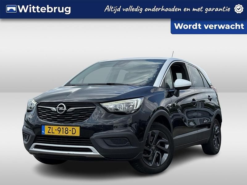 Zwart Gebruikt 2019 Opel Crossland Edition SUV | € 10.925 (Eerlijke prijs) - Afbeelding 1/4
