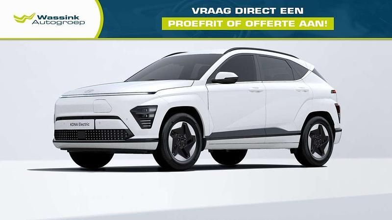 Wit Nieuw 2025 Hyundai Kona Comfort SUV | € 35.940 (Goede deal) - Afbeelding 1/4