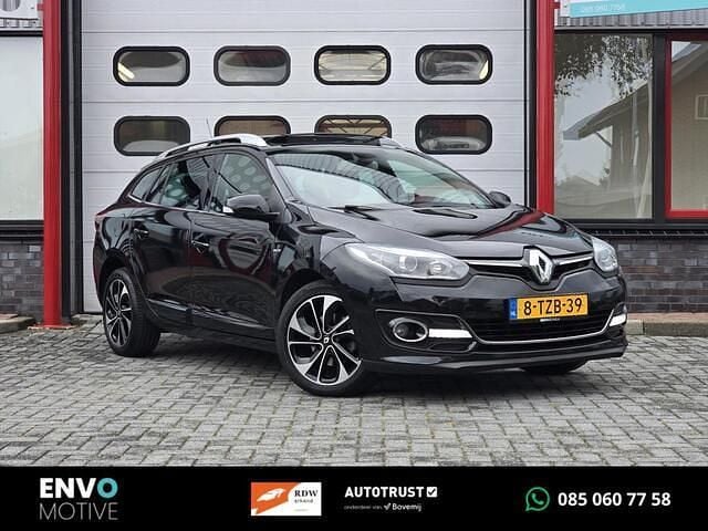 Zwart Gebruikt 2014 Renault Mégane GrandTour Bose Edition Stationwagen | € 4.850 (Goede deal) - Afbeelding 1/4