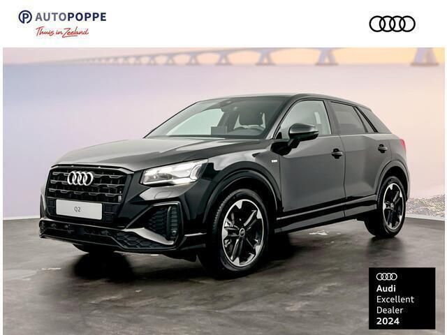 Zwart Occasion 2025 Audi Q2 S-Line SUV | € 41.450 - Afbeelding 1/4