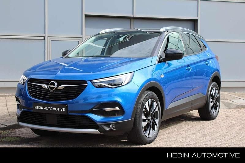 Blauw Gebruikt 2021 Opel Grandland X Business Elegance SUV | € 20.945 (Eerlijke prijs) - Afbeelding 1/3