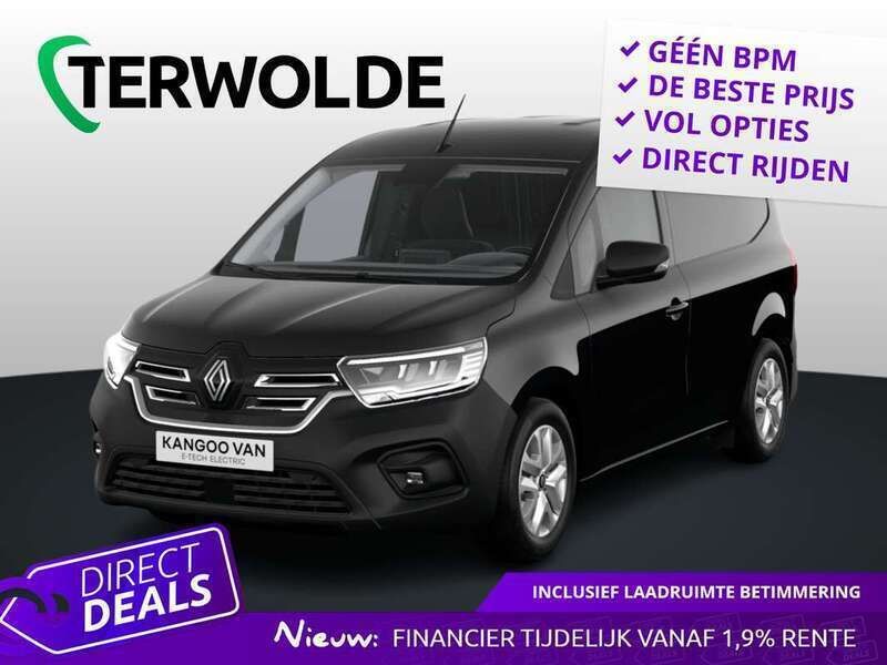 Zwart Nieuw 2025 Renault Kangoo MPV | € 31.076 - Afbeelding 1/4