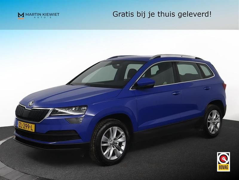 Blauw Gebruikt 2019 Skoda Karoq Style SUV | € 14.999 (Goede deal) - Afbeelding 1/4