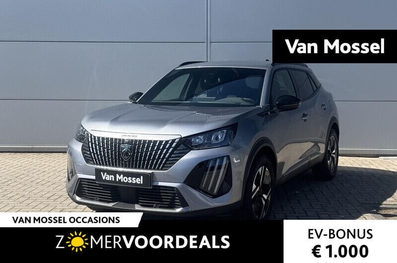Grijs, metallic lak Gebruikt 2023 Peugeot e-2008 Allure SUV | € 25.940 (Goede deal) - Afbeelding 1/4