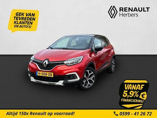 Rood Gebruikt 2019 Renault Captur Intens SUV | € 13.950 (Eerlijke prijs) - Afbeelding 1/4