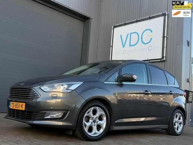 Grijs Gebruikt 2018 Ford C-MAX Titanium MPV | € 11.650 (Eerlijke prijs) - Afbeelding 1/4
