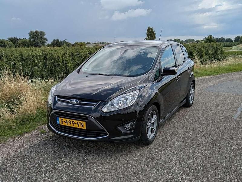 Zwart Gebruikt 2014 Ford C-MAX Titanium MPV | € 7.999 (Eerlijke prijs) - Afbeelding 1/4