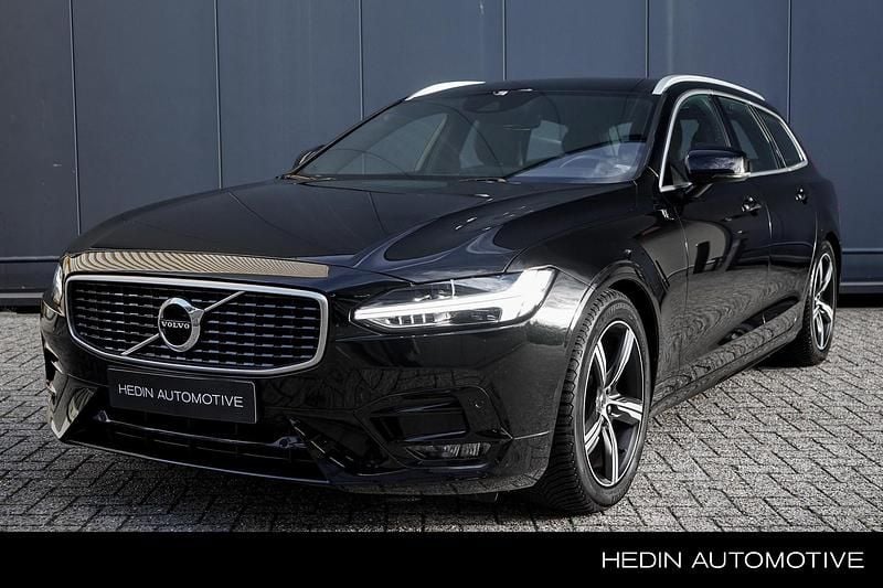 Zwart Gebruikt 2019 Volvo V90 Business Edition Stationwagen | € 34.995 (Eerlijke prijs) - Afbeelding 1/4